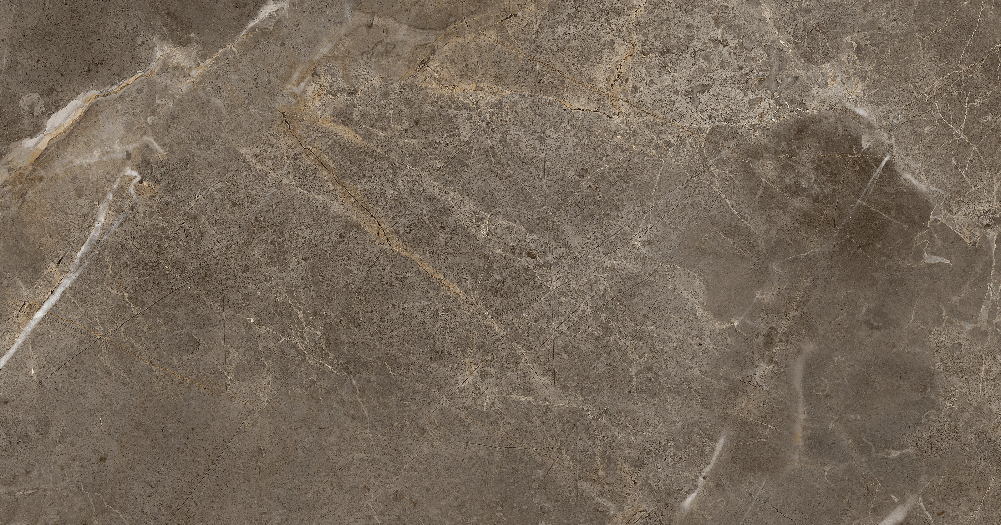 FX‑053 Soft Grey flexible marble panel showcasing a smooth soft grey background with delicate white and subtle gold vein patterns and fine mineral speckles, by Dunya Home Design.