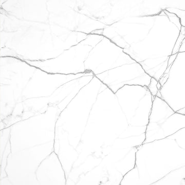 FX‑116 Calacatta Venato flexible marble panel showcasing a luminous white base with delicate silver‑gray linear veining creating an elegant marble network, by Dunya Home Design.
