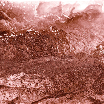 FX‑134 Copper Foam flexible marble panel showcasing mottled copper-toned foam-like textures with fine granular bubbles and soft metallic sheen, by Dunya Home Design
