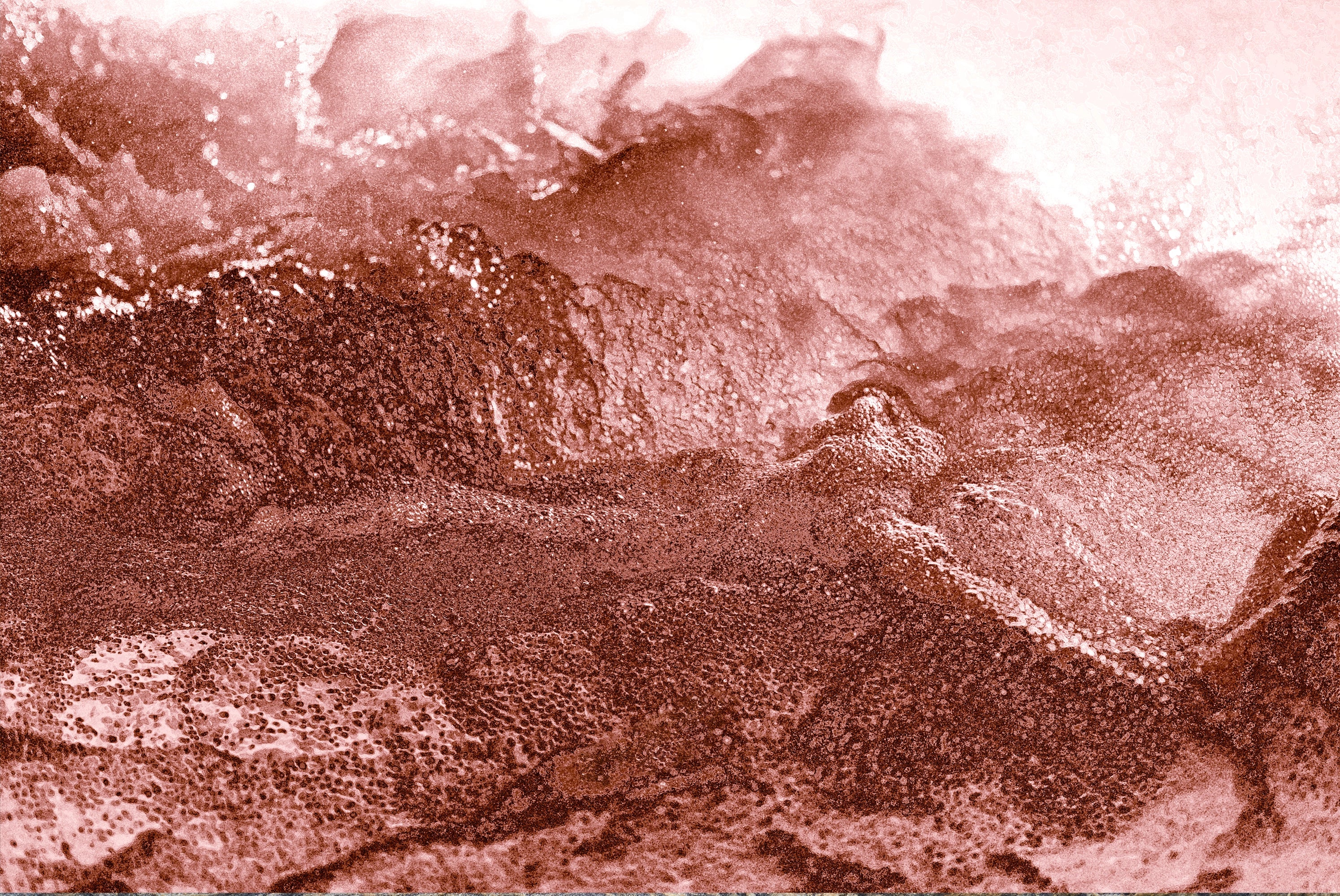 FX‑134 Copper Foam flexible marble panel showcasing mottled copper-toned foam-like textures with fine granular bubbles and soft metallic sheen, by Dunya Home Design