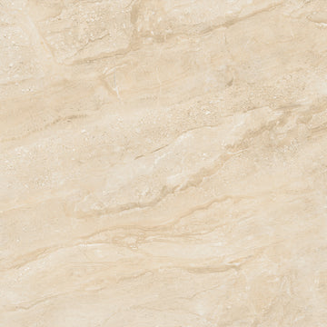 FX ‑ 165 Ivory Sands Marble flexible marble panel showcasing a warm ivory background gently streaked with soft sandy‑beige waves and delicate granular textures, by Dunya Home Design.