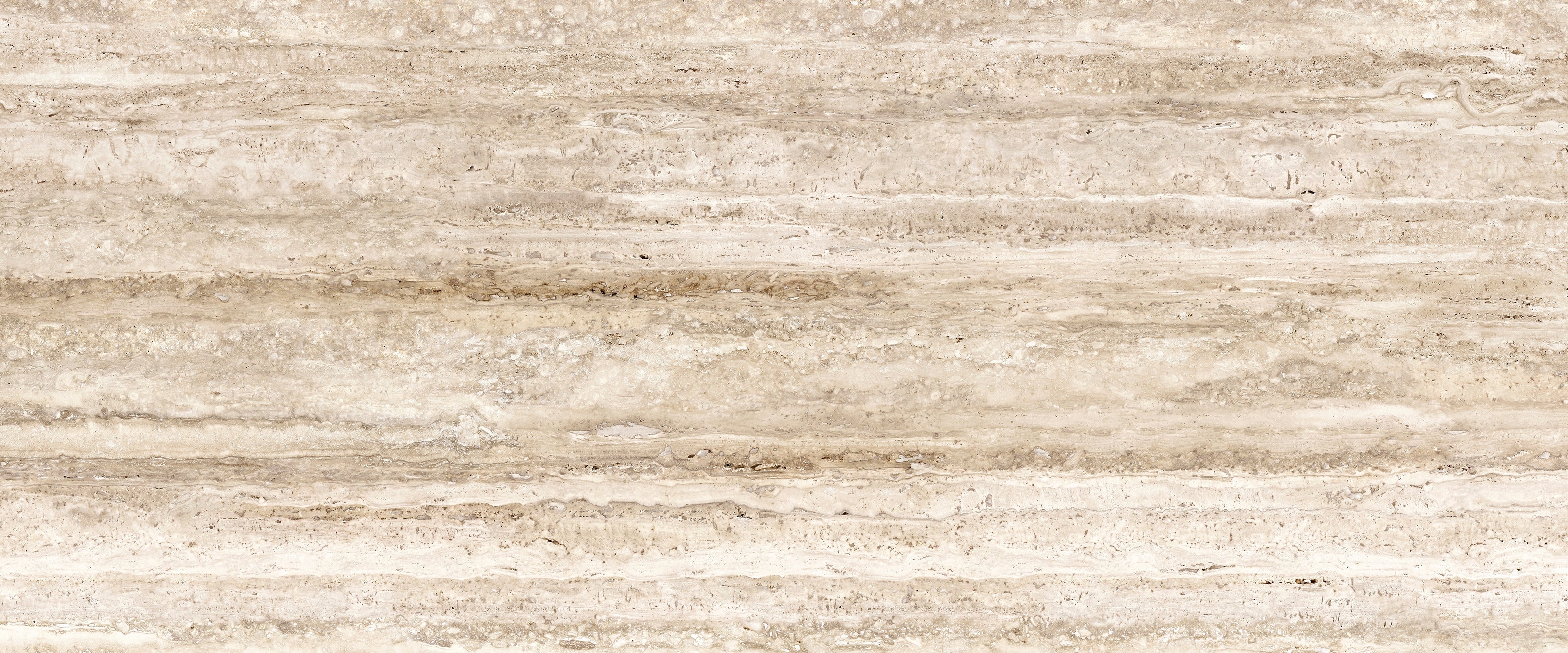 FX - 182 Dune Serenade Marble flexible marble panel showcasing a warm, sandy-beige background layered with soft, horizontal striations and subtle ripple textures evoking the gentle undulations of desert dunes, by Dunya Home Design.