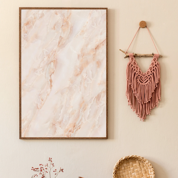 Marble Canvas: FLEXMARBLE Art — 2025 Coastal Collection (Lisbon Rose)