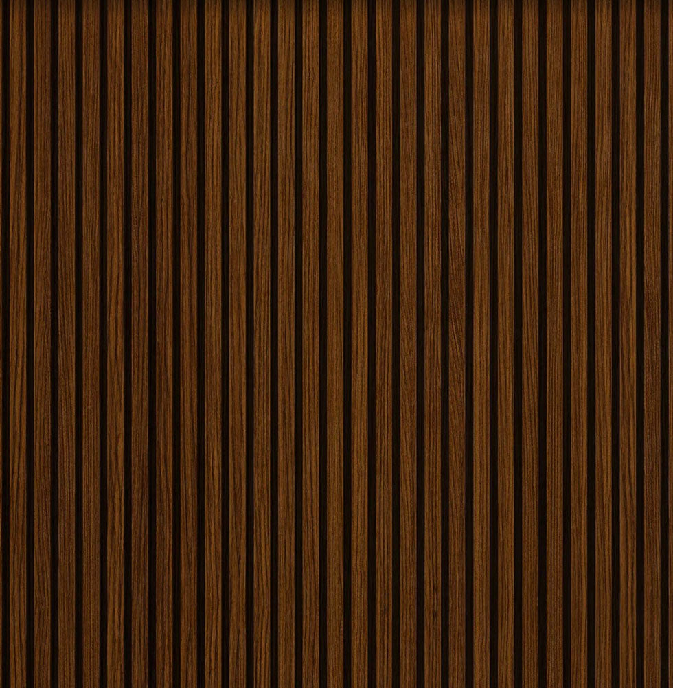 Decorative Wood Wall Panel DPM501 - Walnut Flute