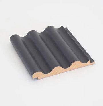 Decorative Wood Wall Panel DPM904-ST - Wave Midnight Flute