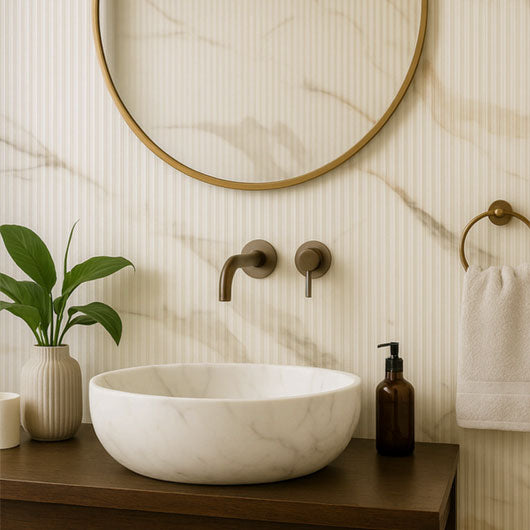 SPC Wall Panel L60823 - Calacatta Aria