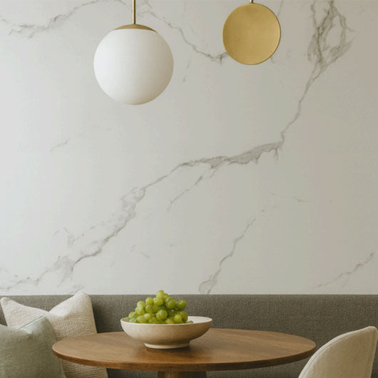 SPC Wall Panel 60805 - Calacatta Whisper