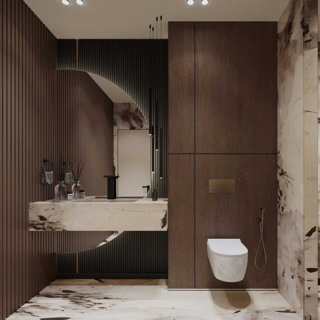 PS Decorative Wood Wall Panel DPS206 - Cocoa Crest