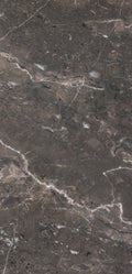 FX ‑ 160 Smoky Grey Marble flexible marble panel showcasing a richly textured smudged-grey background interlaced with soft white veins and subtle mineral flecks, by Dunya Home Design.