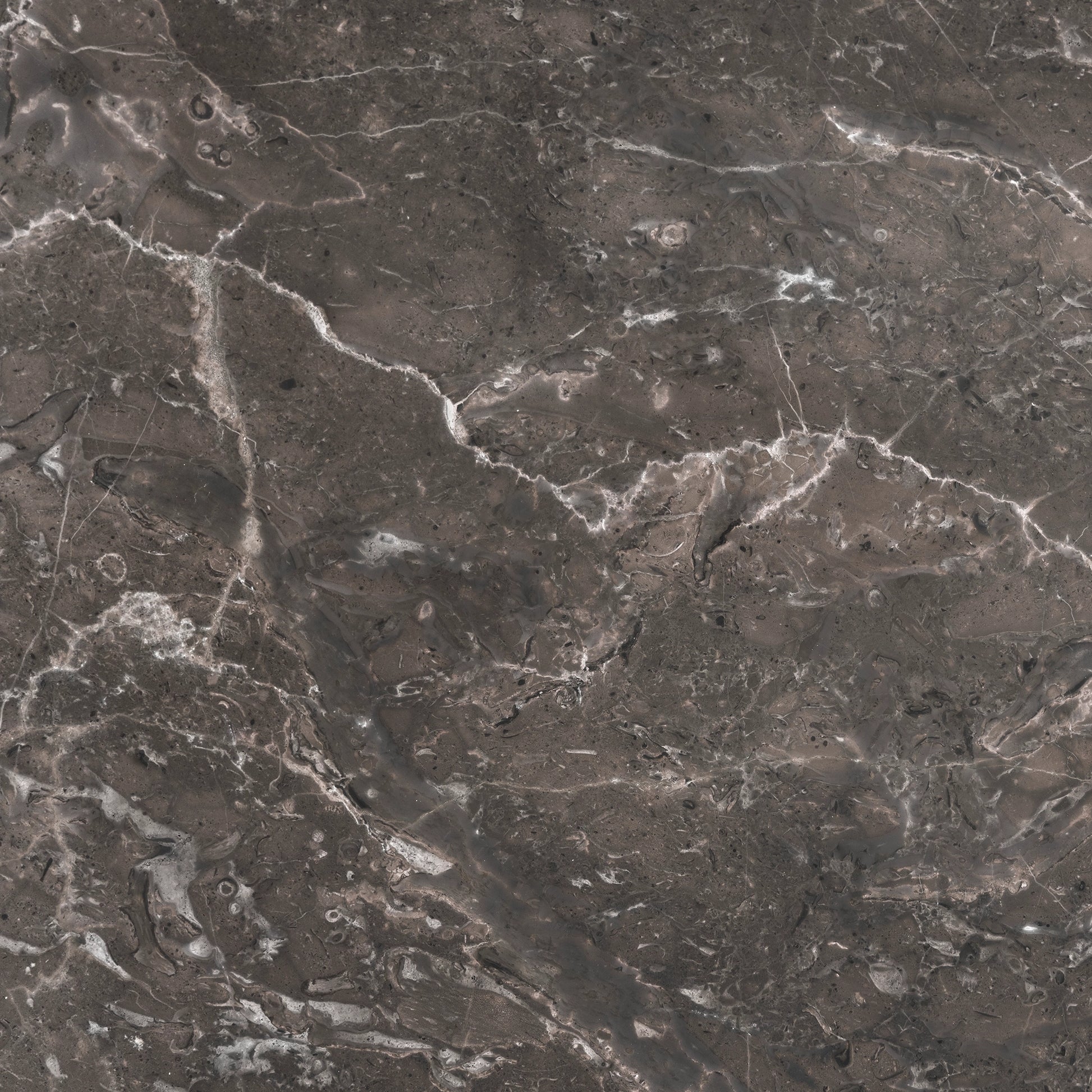 FX ‑ 160 Smoky Grey Marble flexible marble panel showcasing a richly textured smudged-grey background interlaced with soft white veins and subtle mineral flecks, by Dunya Home Design.