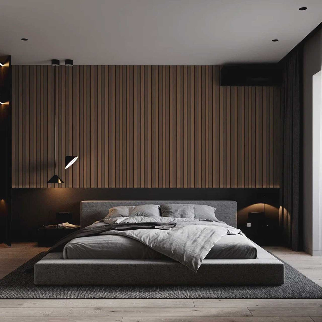 PS Decorative Wood Wall Panel DPS401 -  Metro DualTone