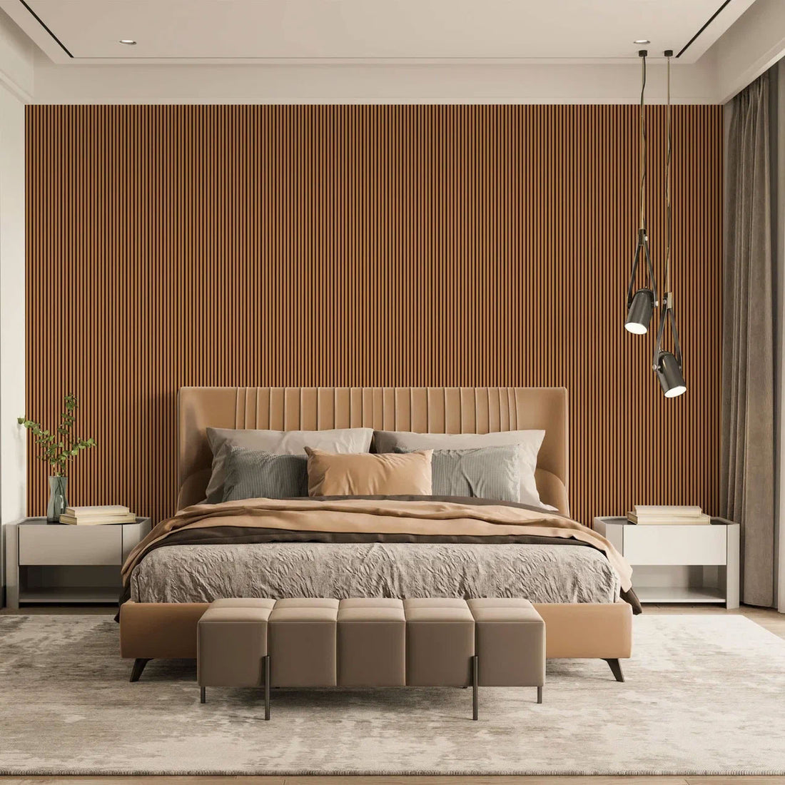 PS Decorative Wood Wall Panel DPS204 - Champagne
