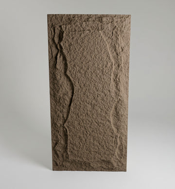 Rugged Ledge Faux Stone 3D Wall Panel - Mocha Brown PUDNYA007