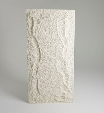 Rugged Ledge Faux Stone 3D Wall Panel - Cream PUDNYA006