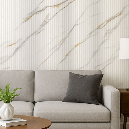 SPC Wall Panel L60874 - Silver Cascade