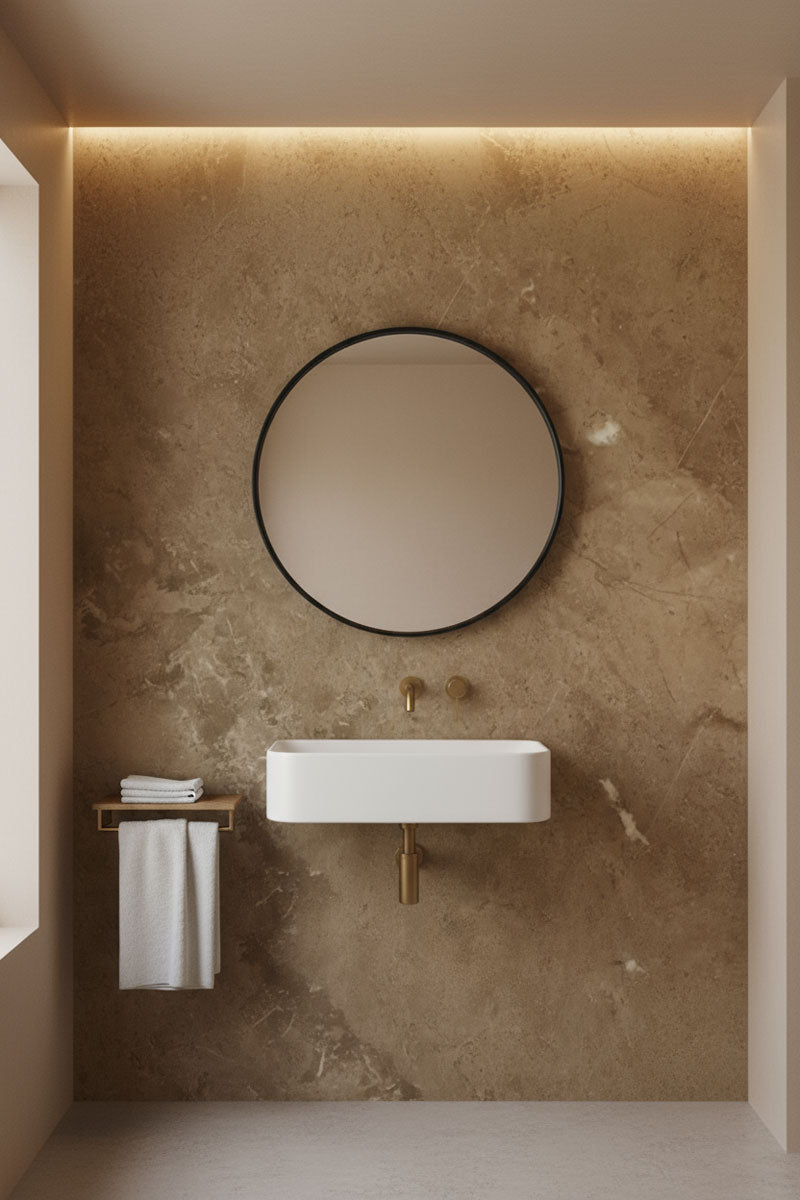 SPC Wall Panel 60846 - Sahara Brown