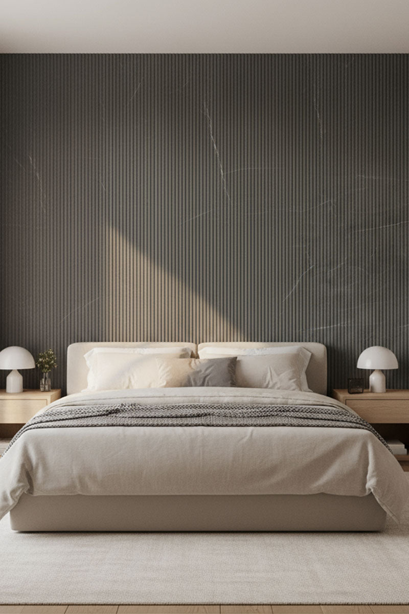 Modern bedroom wall panel