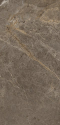 FX‑053 Soft Grey flexible marble panel showcasing a smooth soft grey background with delicate white and subtle gold vein patterns and fine mineral speckles, by Dunya Home Design.