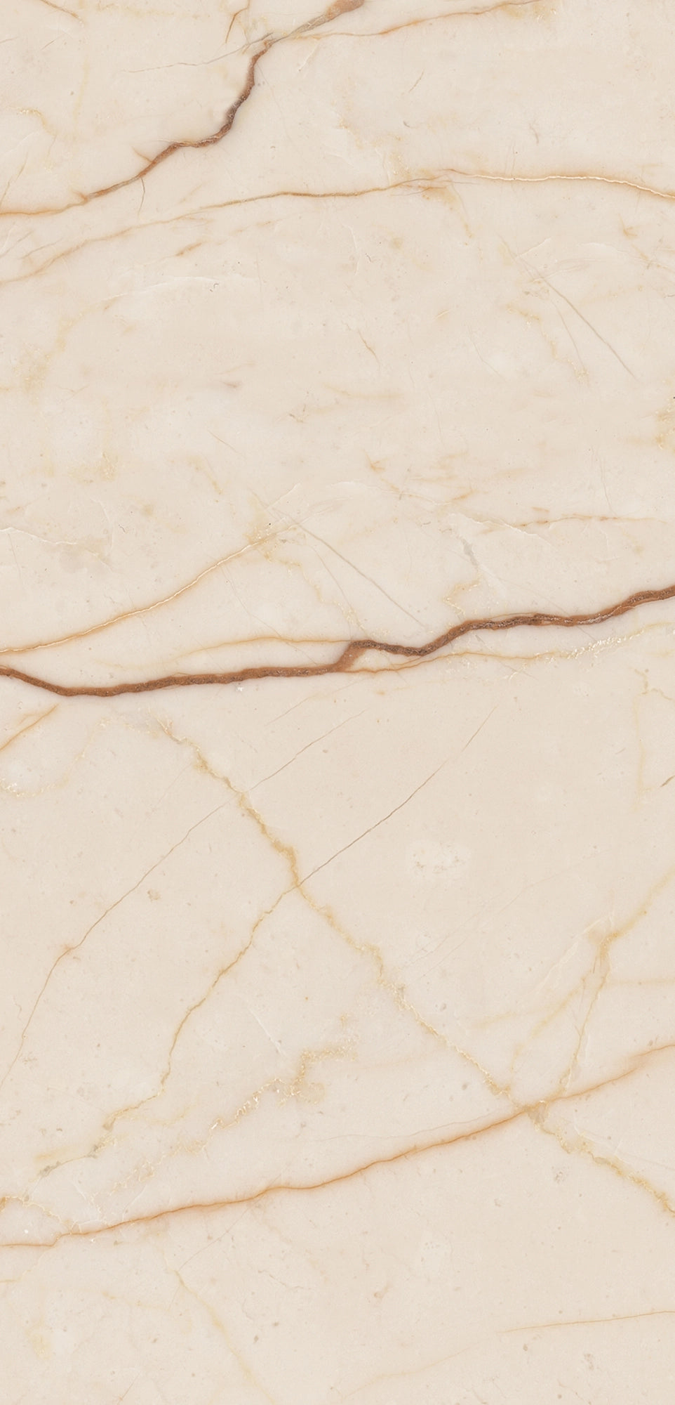 FX‑118 Cream Calacatta flexible marble panel showcasing a warm creamy beige background with delicate golden‑brown linear veining for an elegant marble pattern, by Dunya Home Design.