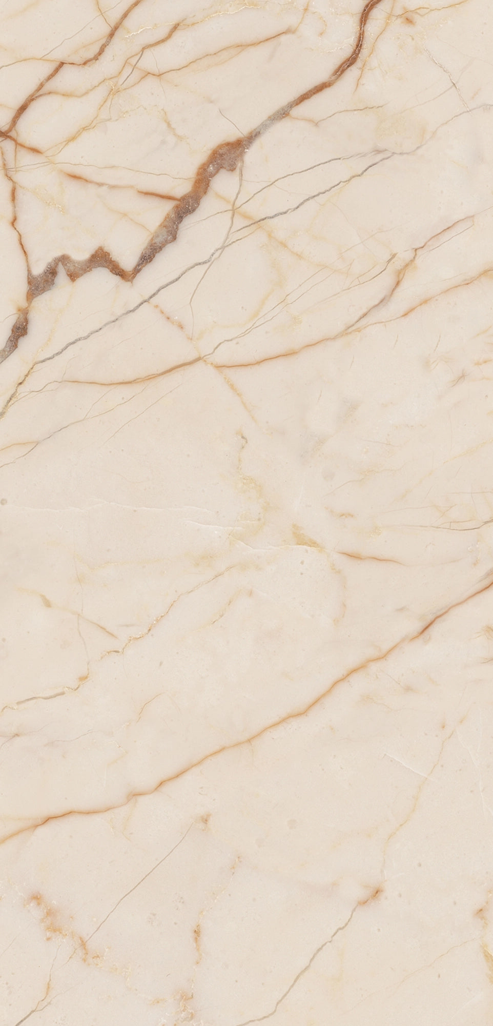 FX‑118 Cream Calacatta flexible marble panel showcasing a warm creamy beige background with delicate golden‑brown linear veining for an elegant marble pattern, by Dunya Home Design.