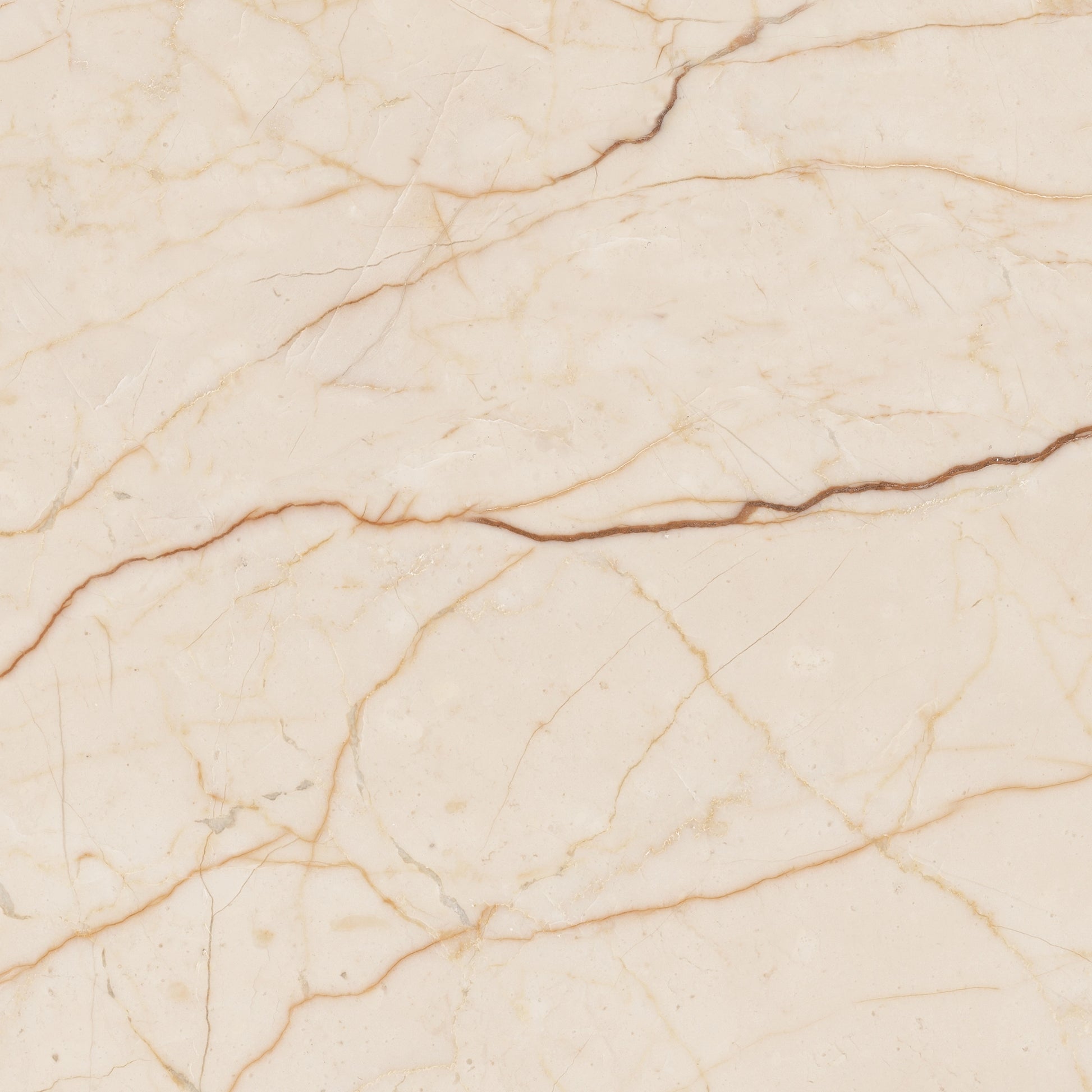 FX‑118 Cream Calacatta flexible marble panel showcasing a warm creamy beige background with delicate golden‑brown linear veining for an elegant marble pattern, by Dunya Home Design.