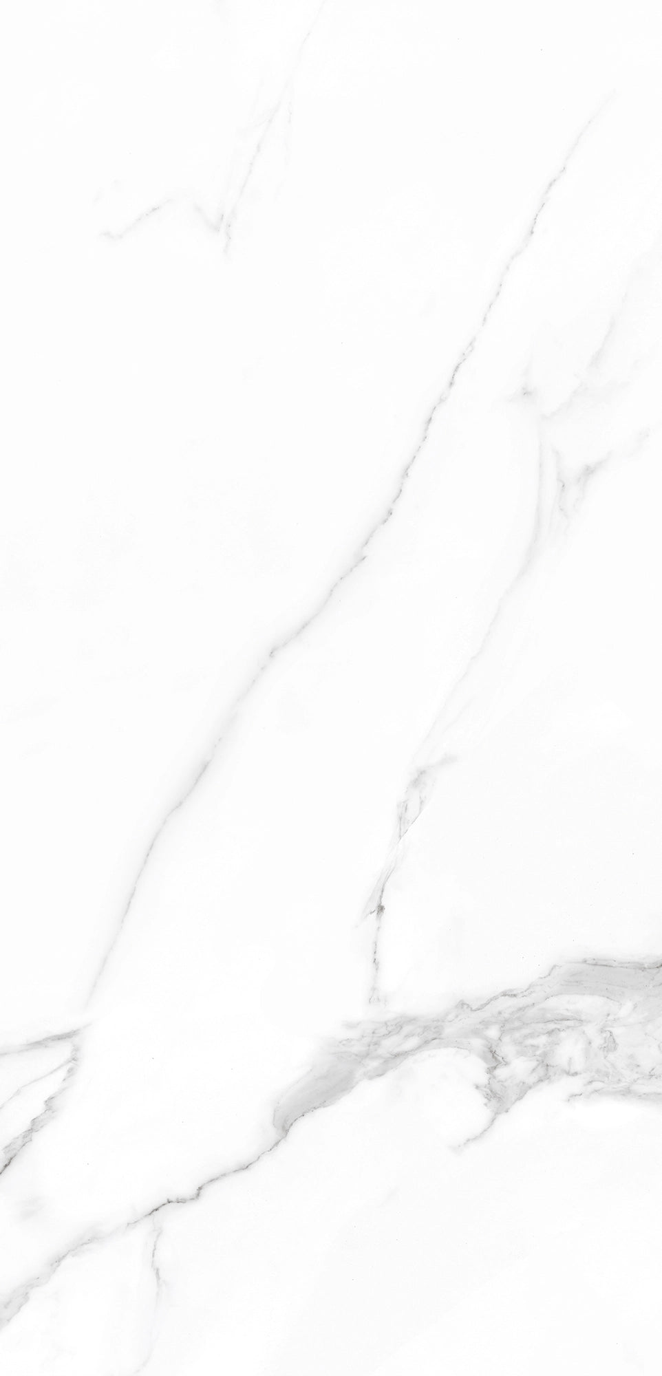 FX‑121 Cloud Vein Marble flexible marble panel showcasing a bright white base with soft wispy pale gray veining evoking cloudlike marble patterns, by Dunya Home Design.