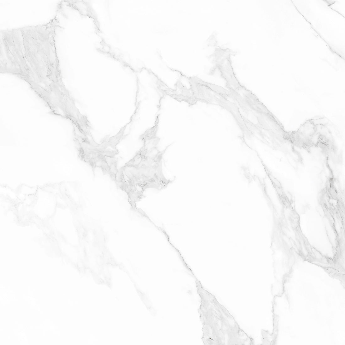 FX‑124 Smoky Veil Marble flexible marble panel showcasing a bright white background with delicate smoky‑gray wisps of veining creating ethereal marble patterns, by Dunya Home Design.