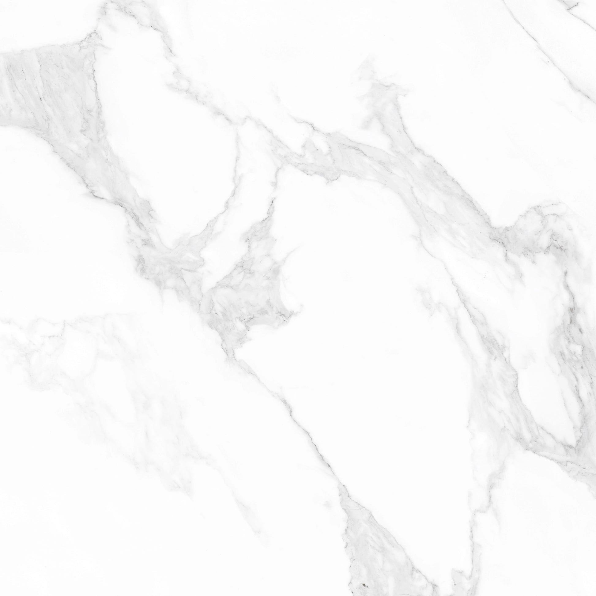 FX‑124 Smoky Veil Marble flexible marble panel showcasing a bright white background with delicate smoky‑gray wisps of veining creating ethereal marble patterns, by Dunya Home Design.