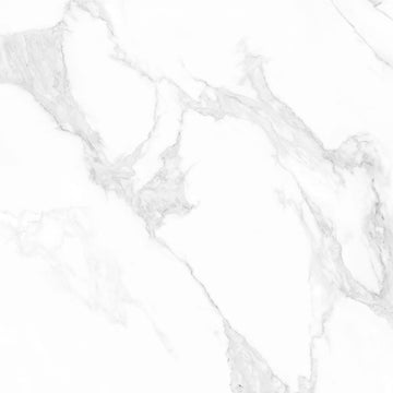 FX‑124 Smoky Veil Marble flexible marble panel showcasing a bright white background with delicate smoky‑gray wisps of veining creating ethereal marble patterns, by Dunya Home Design.