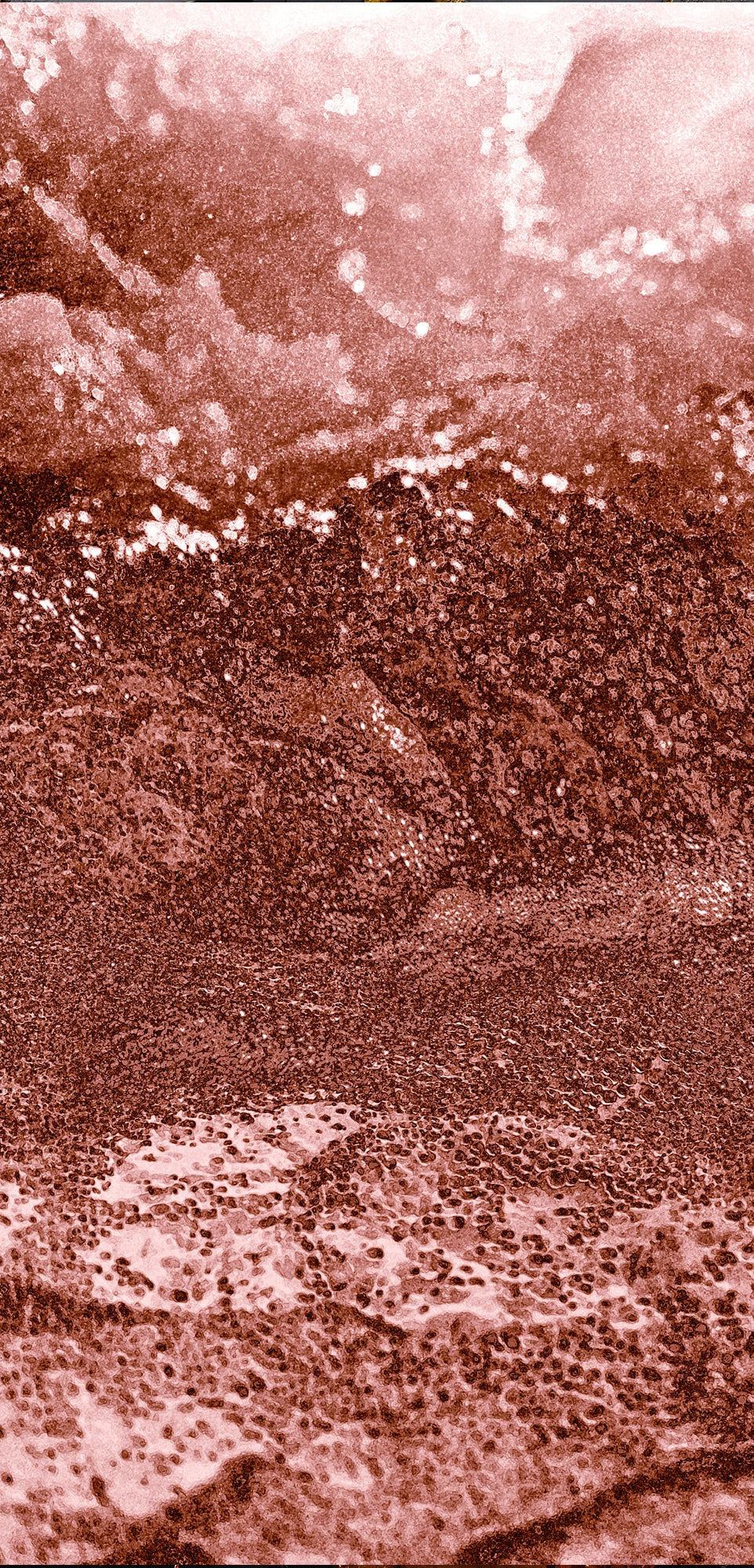 FX‑134 Copper Foam flexible marble panel showcasing mottled copper-toned foam-like textures with fine granular bubbles and soft metallic sheen, by Dunya Home Design