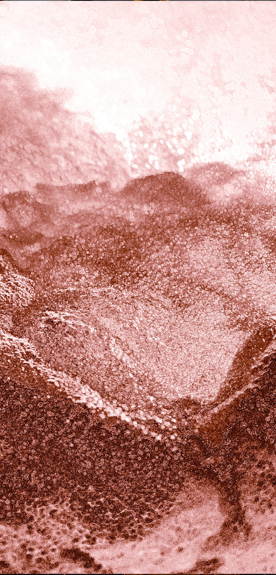 FX‑134 Copper Foam flexible marble panel showcasing mottled copper-toned foam-like textures with fine granular bubbles and soft metallic sheen, by Dunya Home Design