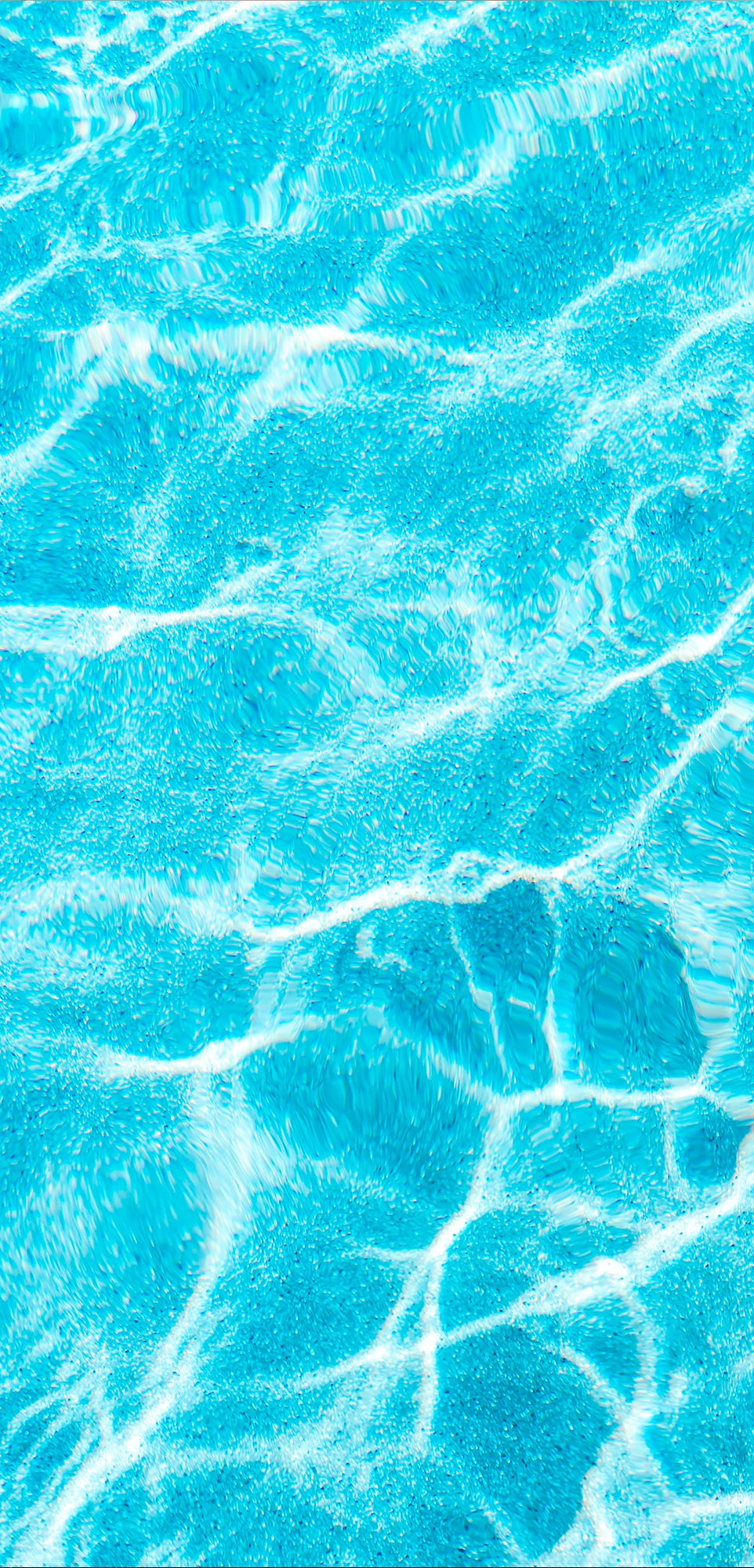 FX ‑ 154 Sunlit Ripples Set flexible marble panel showcasing a sunlit aqua‑blue water surface with shimmering white highlights and gentle, undulating ripple patterns, by Dunya Home Design.
