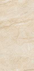 FX ‑ 165 Ivory Sands Marble flexible marble panel showcasing a warm ivory background gently streaked with soft sandy‑beige waves and delicate granular textures, by Dunya Home Design.