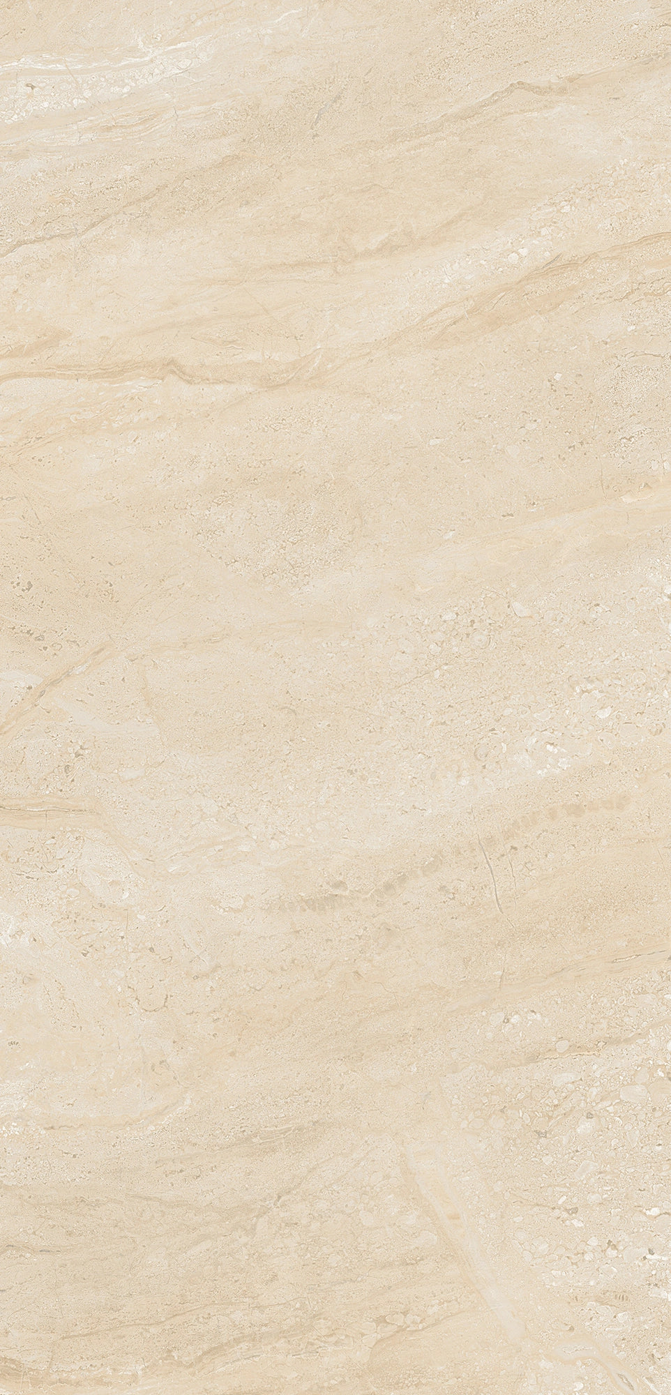 FX ‑ 165 Ivory Sands Marble flexible marble panel showcasing a warm ivory background gently streaked with soft sandy‑beige waves and delicate granular textures, by Dunya Home Design.