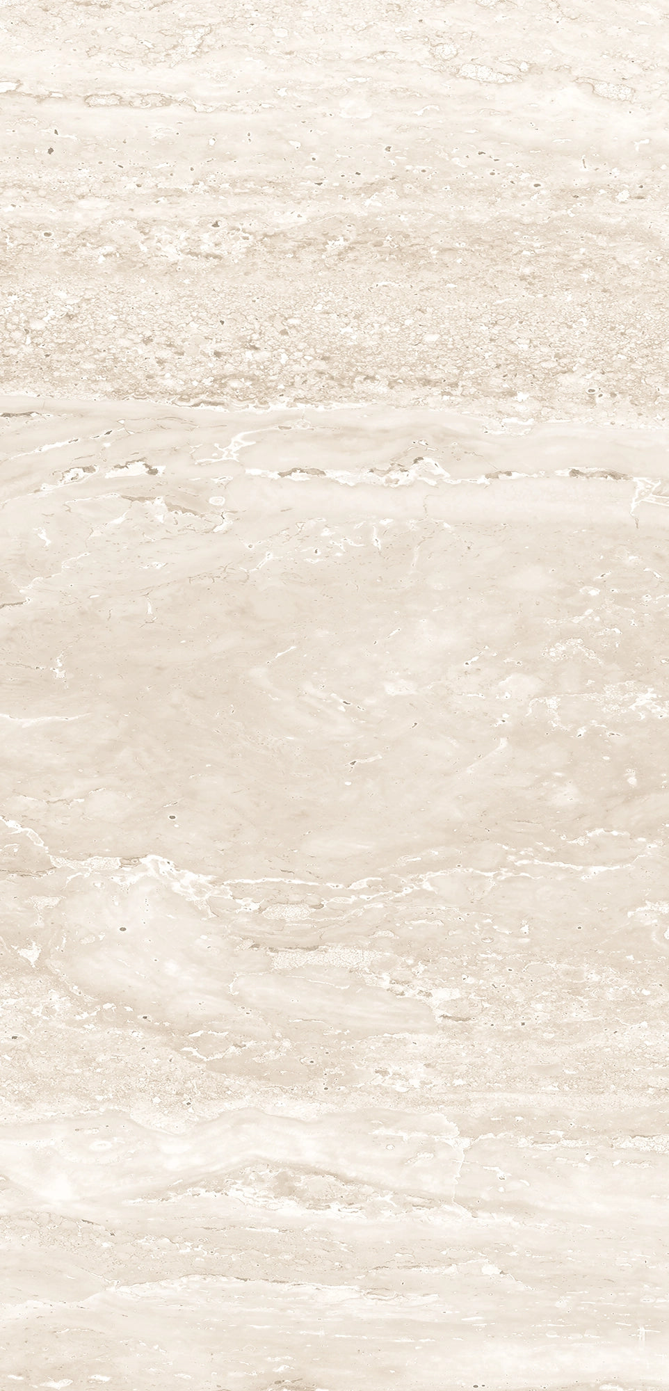 FX ‑ 172 Sahara Strata Marble flexible marble panel showcasing a pale sandy‑ivory background layered with delicate beige striations and subtle cream‑toned textures that evoke wind‑smoothed desert rock, by Dunya Home Design.