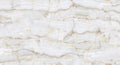 FX ‑ 173 Glacial Vein Marble flexible marble panel showcasing a crisp translucent white backdrop intersected by delicate gold and warm taupe veins that mimic ice‑fractured crevices, by Dunya Home Design.