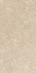 FX ‑ 177 Sandstone Drift Marble flexible marble panel showcasing a warm, sandy‑beige background with fine, granular speckling and subtle, drift‑like striations that evoke wind‑polished desert sandstone, by Dunya Home Design.