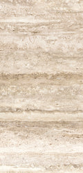 FX - 182 Dune Serenade Marble flexible marble panel showcasing a warm, sandy-beige background layered with soft, horizontal striations and subtle ripple textures evoking the gentle undulations of desert dunes, by Dunya Home Design.