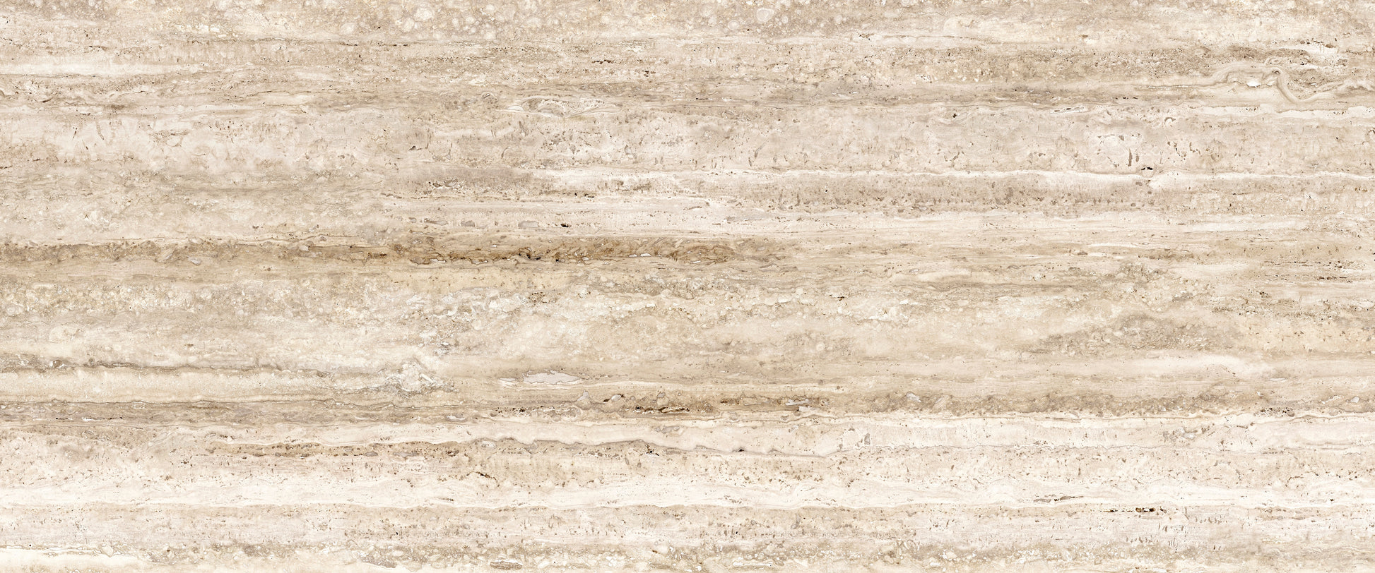 FX - 182 Dune Serenade Marble flexible marble panel showcasing a warm, sandy-beige background layered with soft, horizontal striations and subtle ripple textures evoking the gentle undulations of desert dunes, by Dunya Home Design.