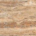FX‑183 Savannah Strata Marble flexible marble panel showcasing warm, sandy‑beige and honey‑tan horizontal striations interspersed with deeper rust‑brown veins and subtle pitted textures, by Dunya Home Design.