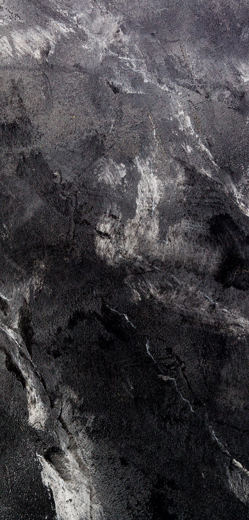  FX11 Slate Black flexible marble panel with dramatic charcoal and graphite texture, perfect for modern interiors or accent features.