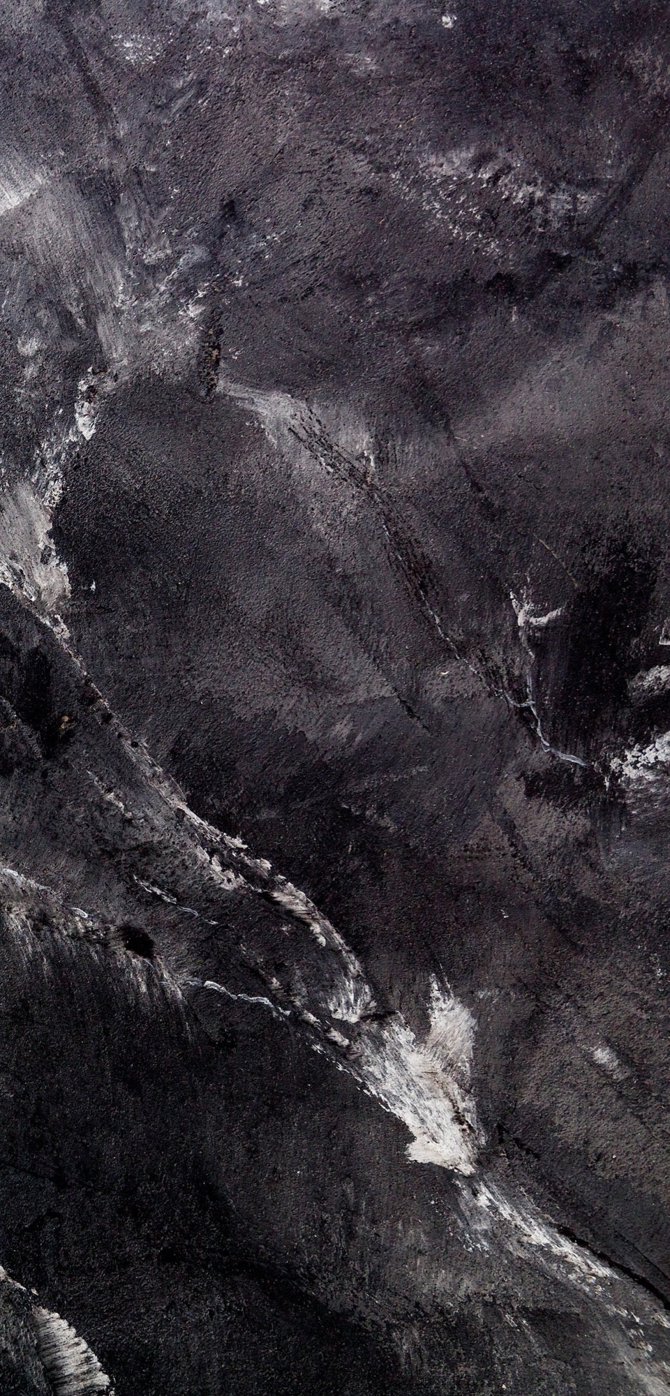  FX11 Slate Black flexible marble panel with dramatic charcoal and graphite texture, perfect for modern interiors or accent features.