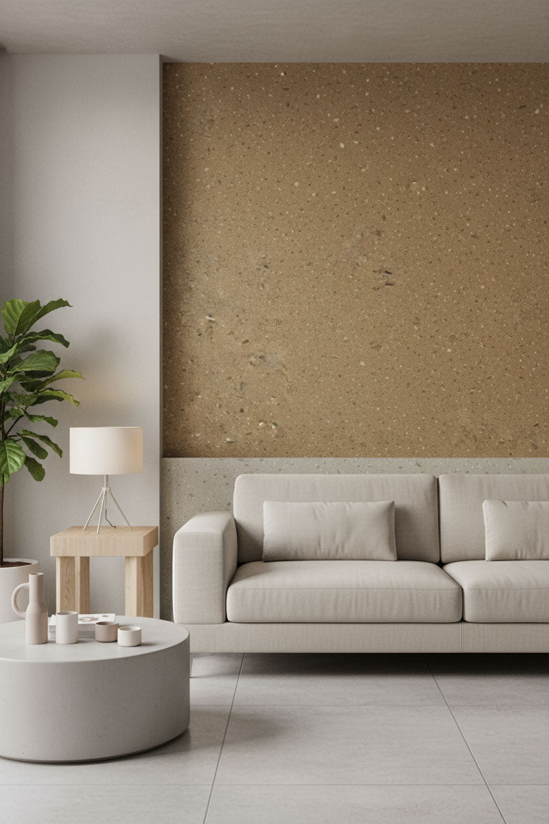Modern living room wall panel