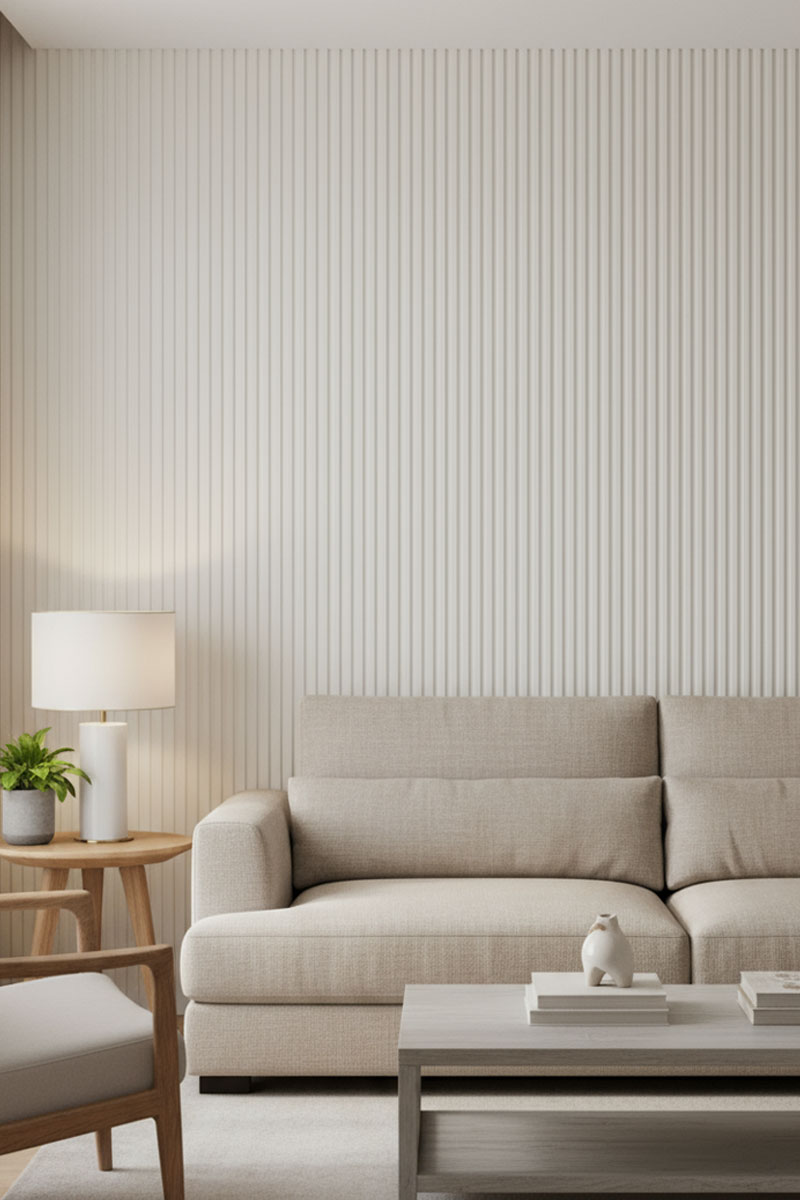 modern living room wall panel