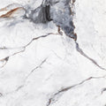 PVC wall panel with dramatic charcoal, rust, and slate blue marble veining – RS3056-1 by Dunya Home Design