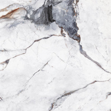 PVC wall panel with dramatic charcoal, rust, and slate blue marble veining – RS3056-1 by Dunya Home Design