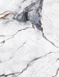 PVC wall panel with dramatic charcoal, rust, and slate blue marble veining – RS3056-1 by Dunya Home Design