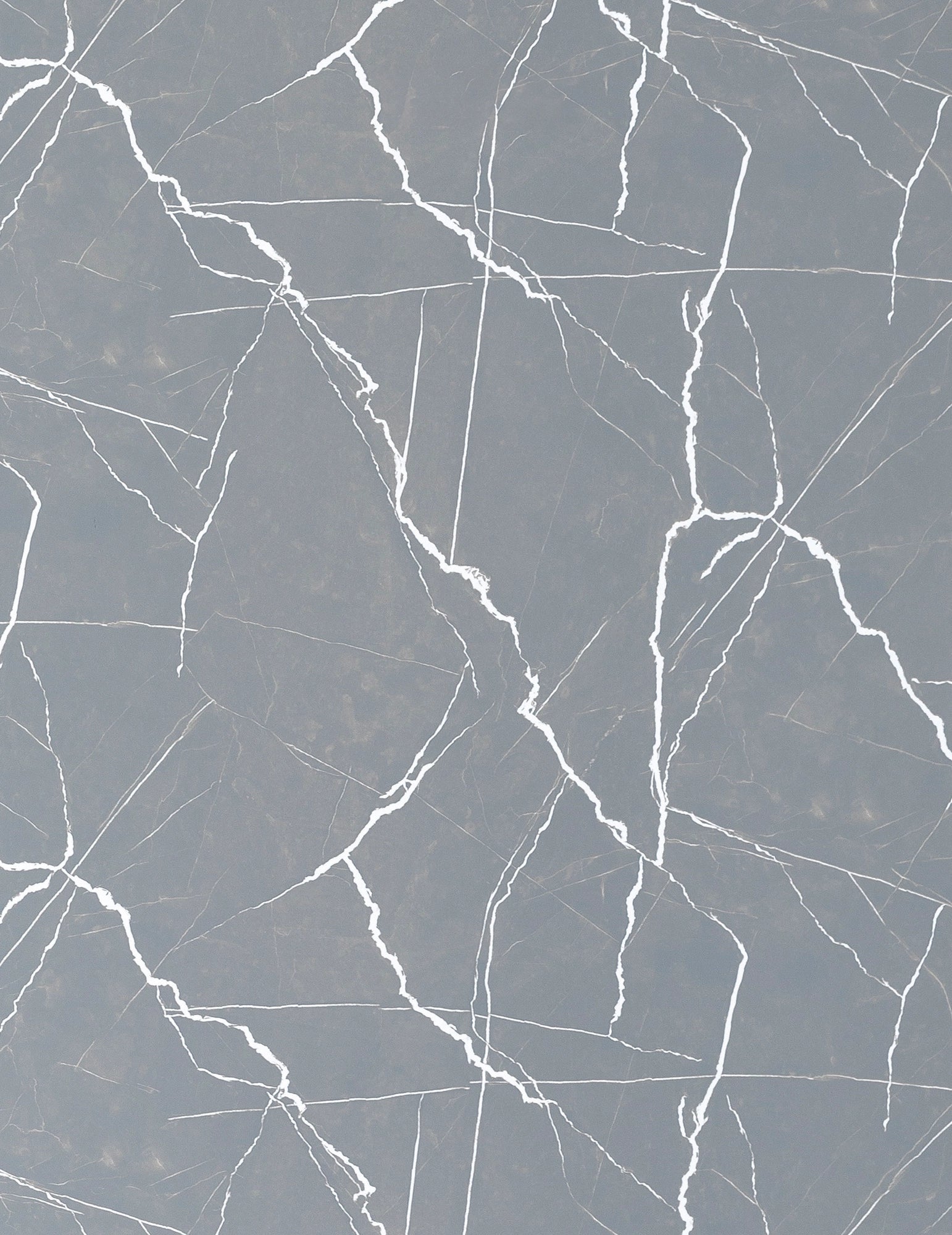 Gray PVC wall panel with bold white angular marble veining – RS8044-2 by Dunya Home Design
